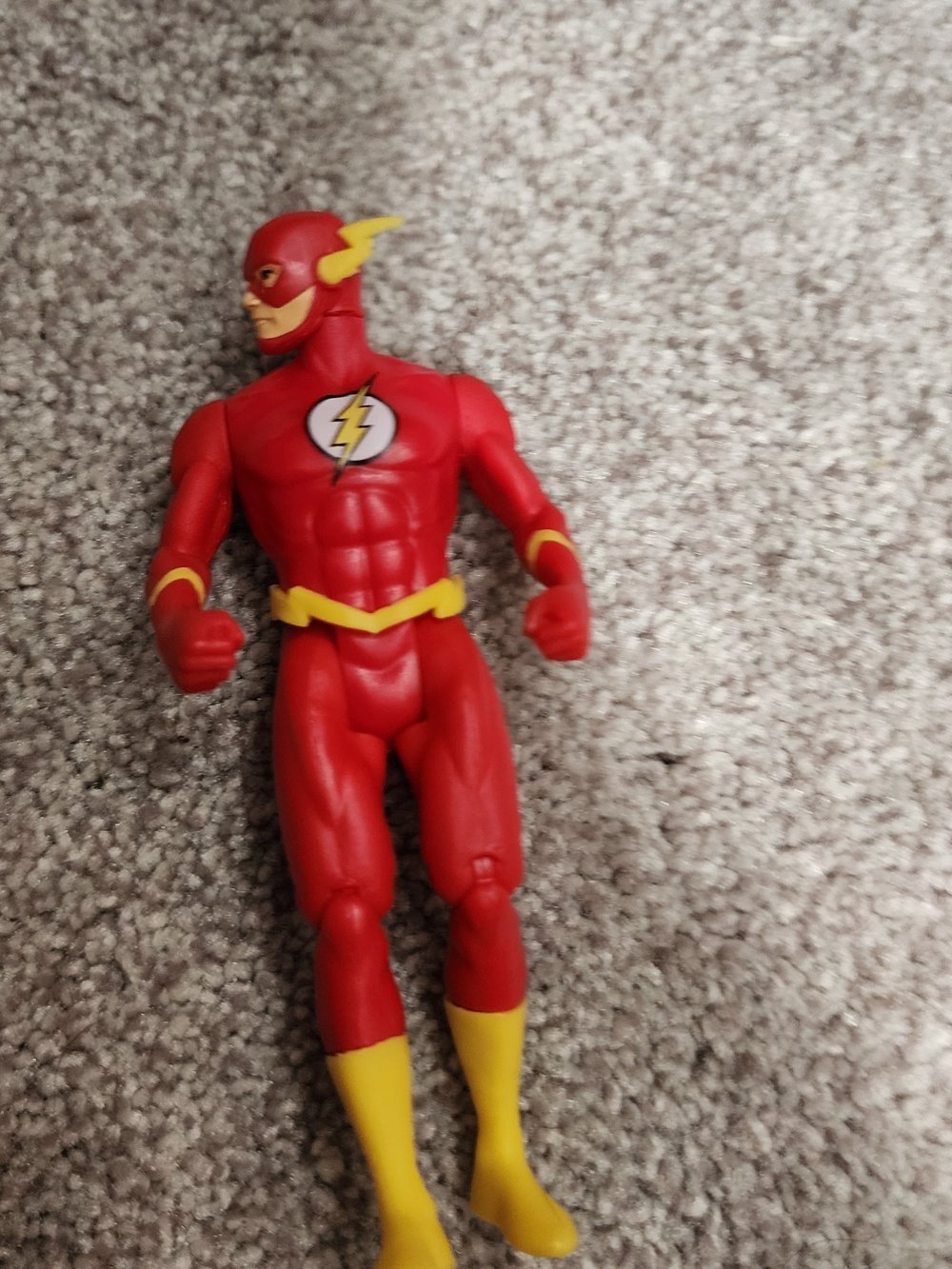 The Flash Red & Yellow Action Figure - Kids Superhero Toy